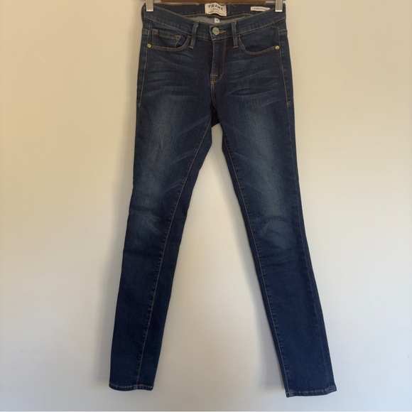 Frame Denim Le Skinny de Jeanne Ankle Skinny Jeans Size: 25 - Picture 4 of 4